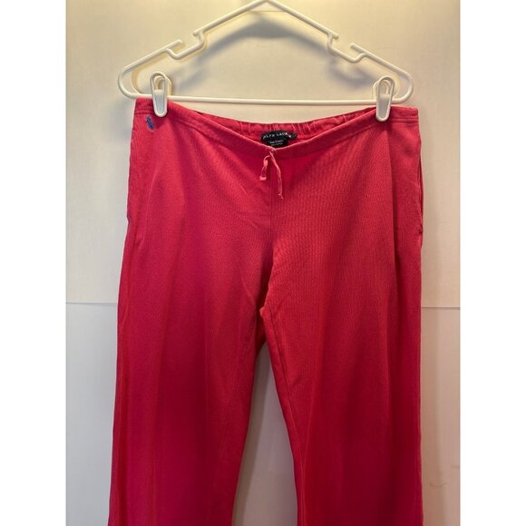 Ralph Lauren Wide Leg Sweat pants‎ (small) pink pants - Picture 1 of 9